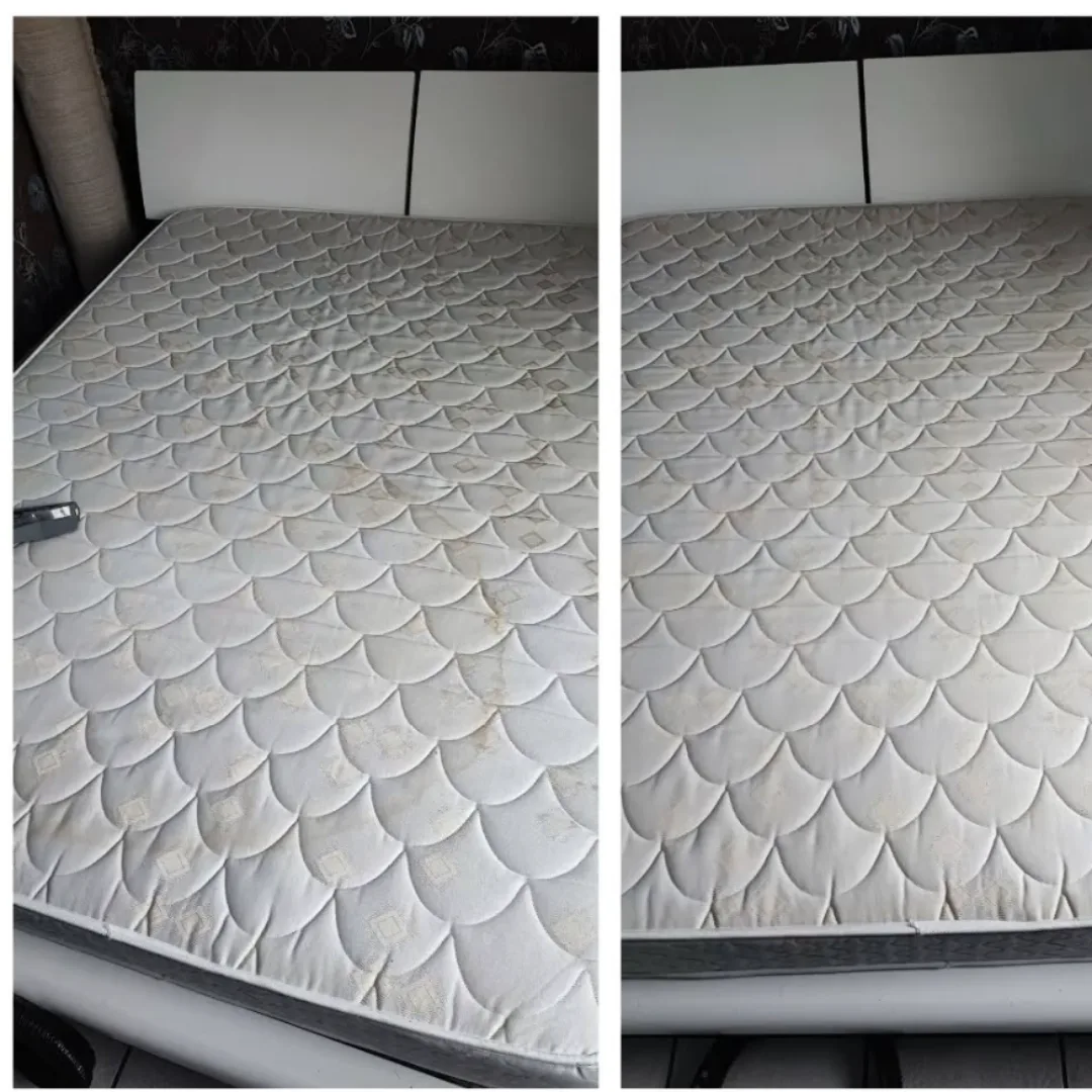 Matelas propre après nettoyage vapeur DKP France